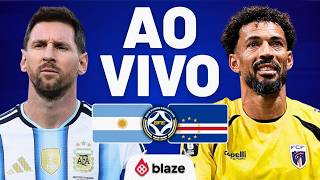 ARGENTINA X CABO VERDE | JOGO AO VIVO | COPA DO MUNDO | ARGENTINA AO VIVO | MESSI EM CAMPO | REACT