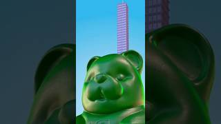 Giant Gummy Bear पर गिरने से क्या होगा? 😱 | Man Trapped on Skybridge!