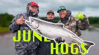 Hooking Into Columbia River GIANTS with Brad’s Skinny Mini Lures!