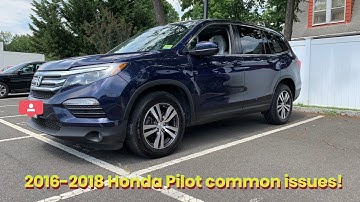 Veelvoorkomende problemen met de Honda Pilot uit 2016 - 2018