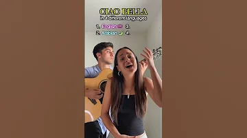CIAO BELLA in 4 Different Languages 🌎 #mashup #ciaobella