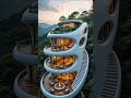 These tiered tiny homes look absolutely stunning!🤯🥶#shorts #homedesign #interiordesign