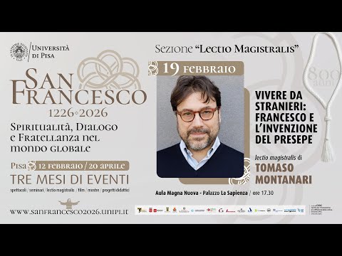 Video Vivere da stranieri: Francesco e linvenzione del presepe. Lectio magistralis di Tomaso Montanari
