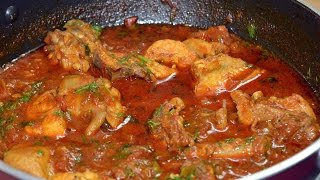 Indian Chicken Curry |Authentic Chicken curry - With Eng. Subtitles | चिकन करी |Vishakha's Kitchen