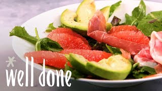 Salad For Breakfast? Try This Grapefruit, Avocado & Prosciutto Breakfast Salad | Recipe | Well Done