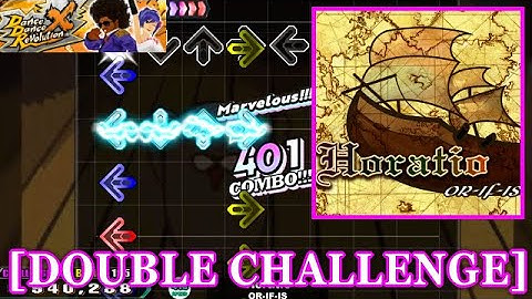 【DDR X】 Horatio / OR-IF-IS [DOUBLE CHALLENGE] 譜面確認+Clap