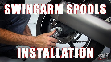How to install Swingarm Spools on 06-16 Yamaha YZF R6 by TST Industries