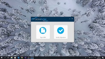 Introducing the XML Signer tool from SigniFlow