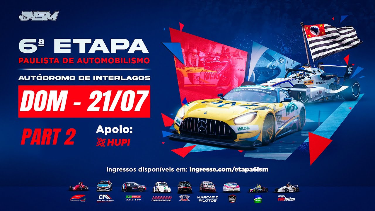 6ª ETAPA do Paulista de Automobilismo 2024 - Autódromo de Interlagos (DOM. 21/06) PART 2