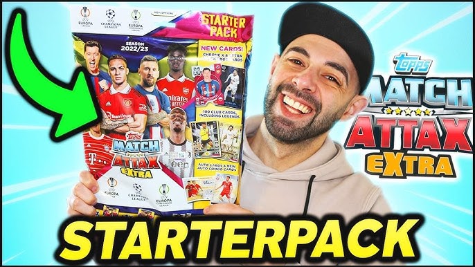 Topps Champions League Match Attax 2023/24 - Starterpack + Caixa,  Stickerpoint