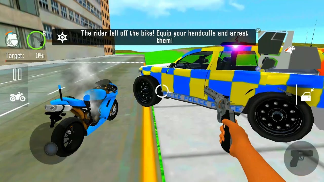 Police Car Driving Motorbike Riding Simulator - NEW Game of Duty Police Officer - Android Gameplay