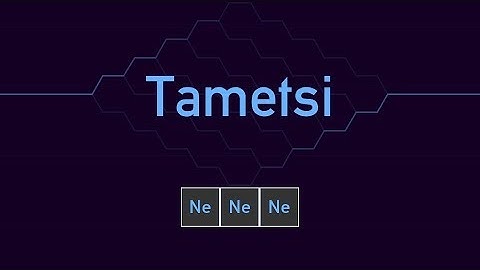 Tametsi - Commented Walkthrough Extra Ne