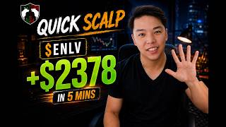 I Made $2,384 in 5 Minutes Trading ENTX (Live Recap)