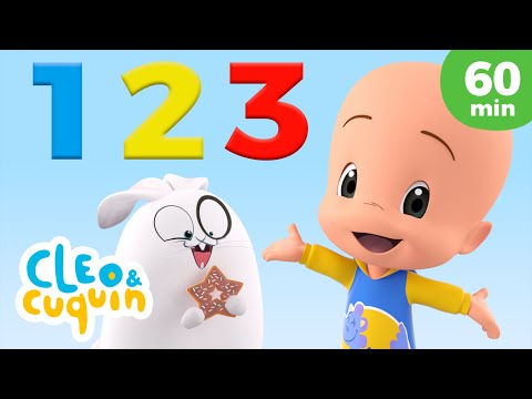 Learn numbers with Cuquín and Ghost magic oven 🍪🍪 Educational videos for kids