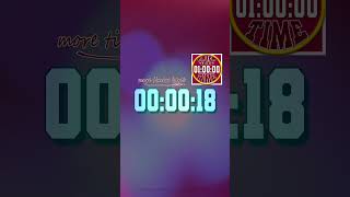18 SECOND TIMER STOPWACTH