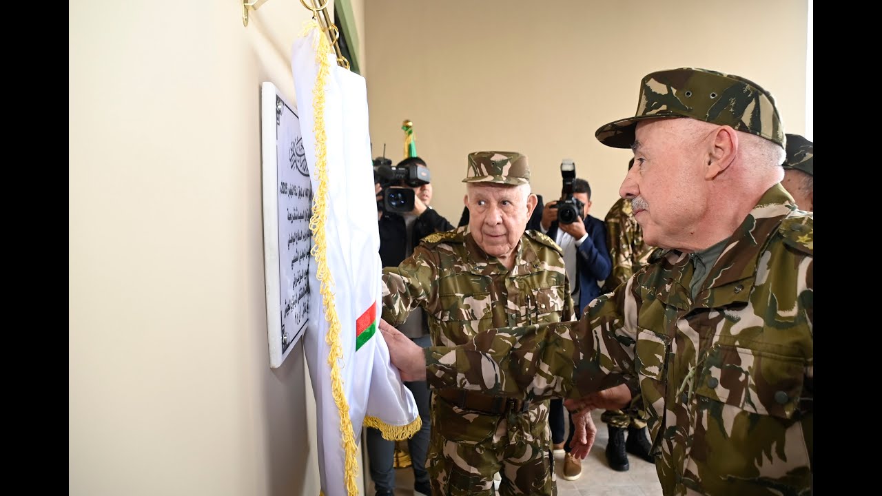 تدشين مرافق صحية جديدة بالناحية العسكرية الأولى تحت إشراف السيد الفريق أول السعيد شنڨريحة