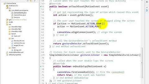 lesson07 07 Overriding Activity method onTouchEvent