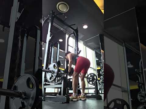 <strong>바벨로우</strong> 등근육만들기  바벨 20k 40kg 50kg66kg
