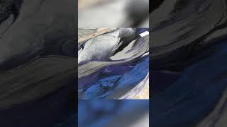 Incredible Blue & Purple Epoxy Top