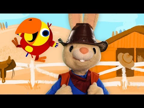 harry-the-bunny-song-&-harry-and-larry-compilation---the-cowboy-|-learning-videos-for-toddlers