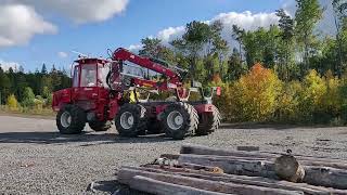 Behind the scenes: AI controlled forest machine