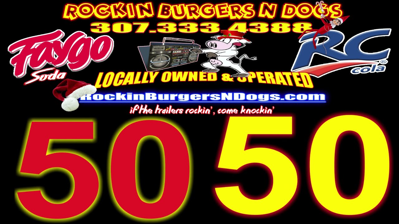 Rockin Burgers N Dogs Casper Wyoming Food Truck Faygo & RC Cola Sale