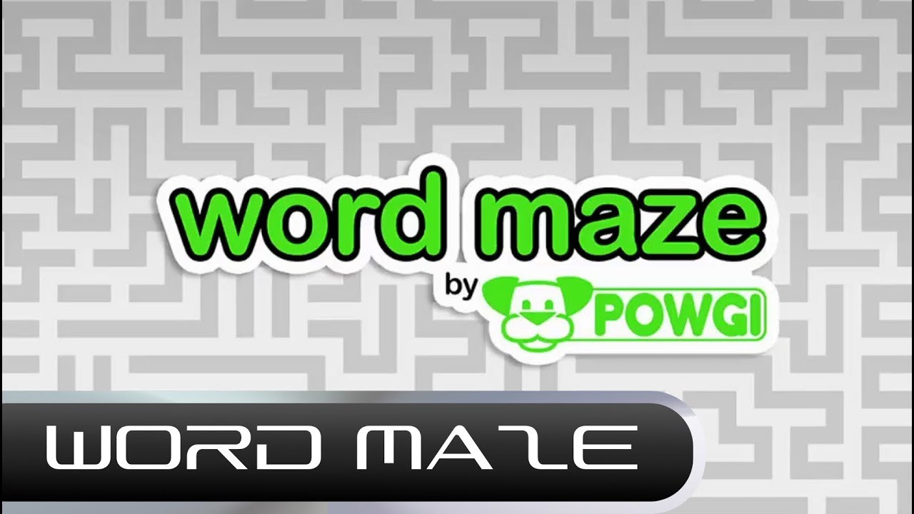 Word Maze by POWGI (PS Vita Gameplay)