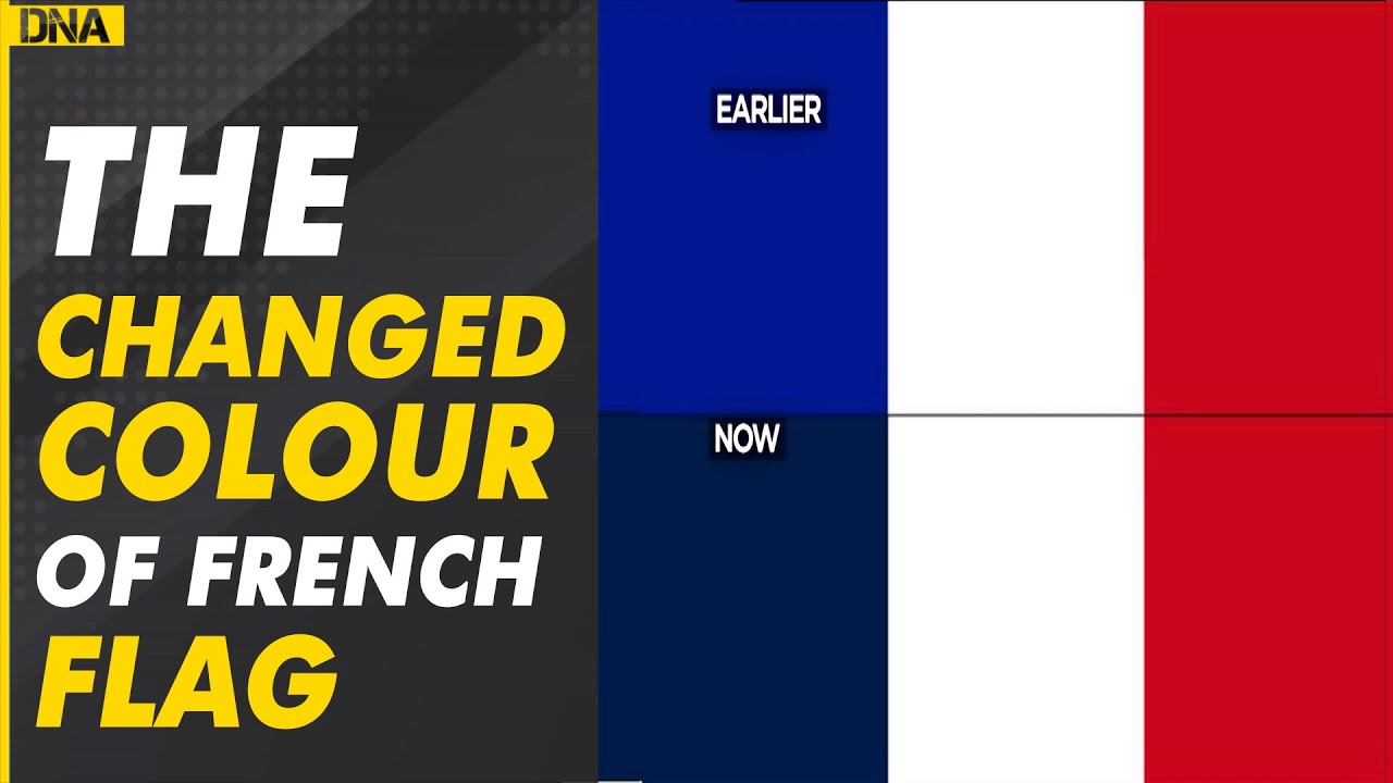 France Prez Emmanuel Macron changes flag color, here's why! YouTube