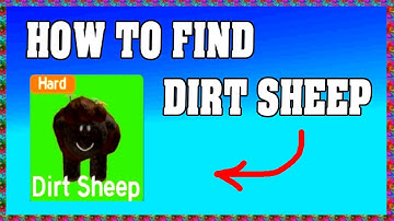How To Find DIRT SHEEP in FIND THE SHEEP ROBLOX 🐑