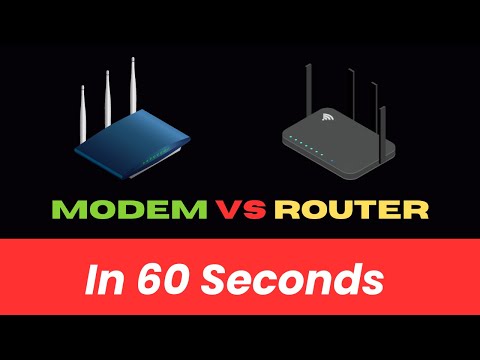 Modem vs Router: What’s the Difference in 60 Seconds