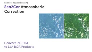 Easily perform Sen2Cor atmospheric correction for Sentinel-2 images
