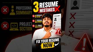 The ultimate hack for fresher placement resumes #Placements #ResumeTips #Internship