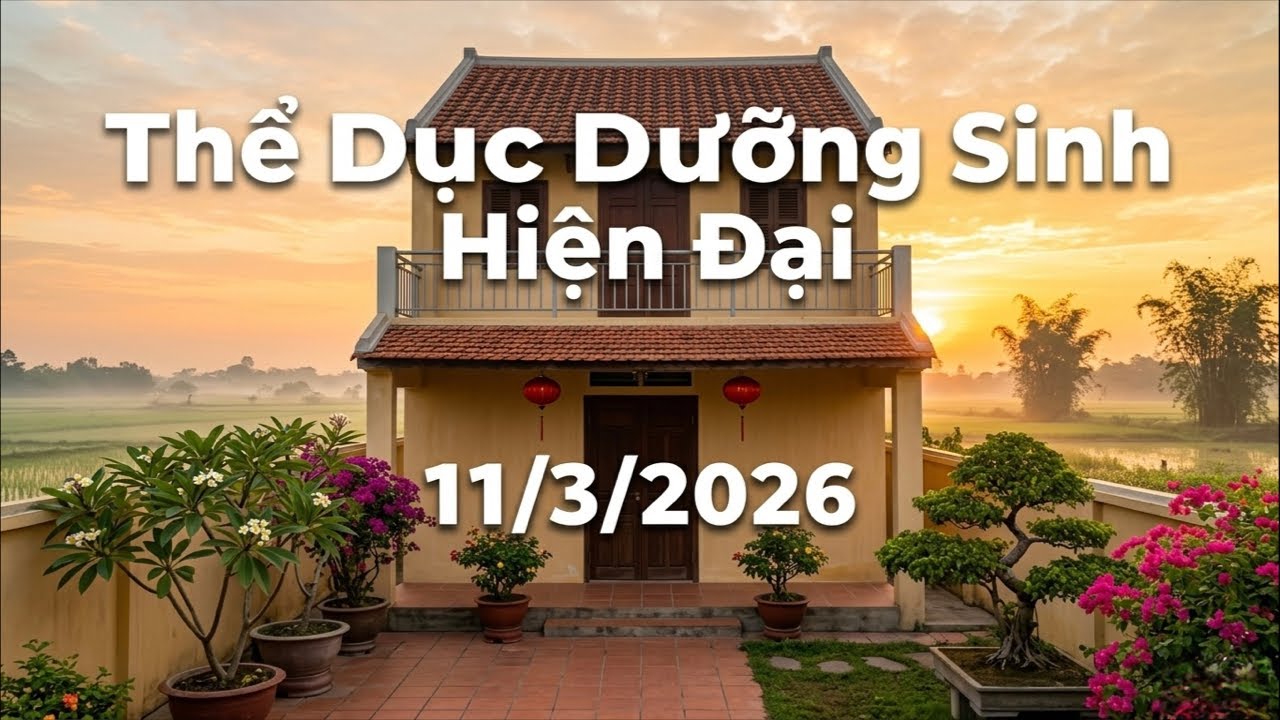 Thể Dục Dưỡng Sinh Hiện Đại🫁11/3 Chân-Mông