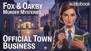 Fox & Oakby Mysteries #1 | Official Town Business | Cozy Mystery Audiobook