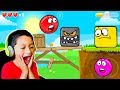 La Bolita Roja - Juegos Para Niños - Video Juegos de la Pelotita Roja