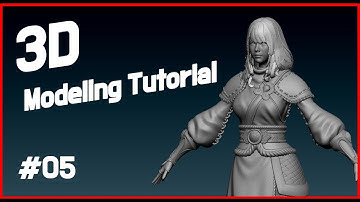 | Johnnny 3D | 5 | 3D 캐릭터를 만들어보자 3D Character Modeling tutorial | zbrush & 3dmax