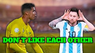 Liverpool legend explain why Messi & Ronaldo hates each other 😨
