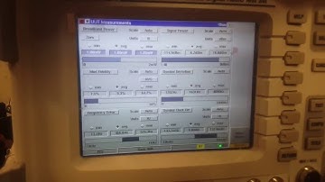 Pi-Star Hotspot using MMDVM duplex hat checkout on Aeroflex 3920 P25 Modulation Fidelity Check