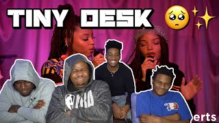 Chloe x Halle: Tiny Desk (Home) Concert *REACTION*