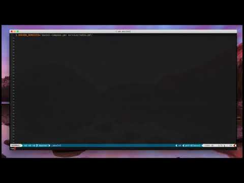 Using multiple docker-compose yml files from different folder.