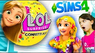 РАПУНЦЕЛЬ ВЫИГРАЛА 1000 ШАРОВ ЛОЛ ? СИМС Челлендж наоборот Кот ЛОЛ Куклы дети сами детский летсплей РАПУНЦЕЛЬ ВЫИГРАЛА 1000 ШАРОВ ЛОЛ ? СИМС Челлендж наоборот Кот ЛОЛ Куклы дети сами детский летсплей