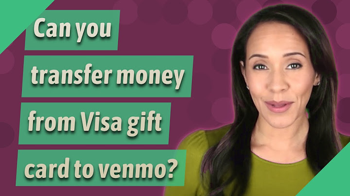 How to transfer vanilla gift card to venmo