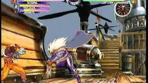 MvC2 Online (360): Brett (MSP) vs Dherm61387 (Sent/Cab/Cap) 1 .:3.22.11:.