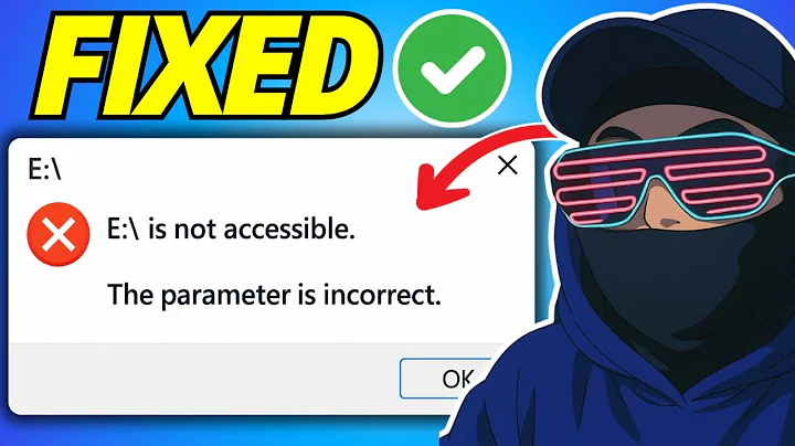 How To Fix 'Parameter is Incorrect' Error on External Hard Drive