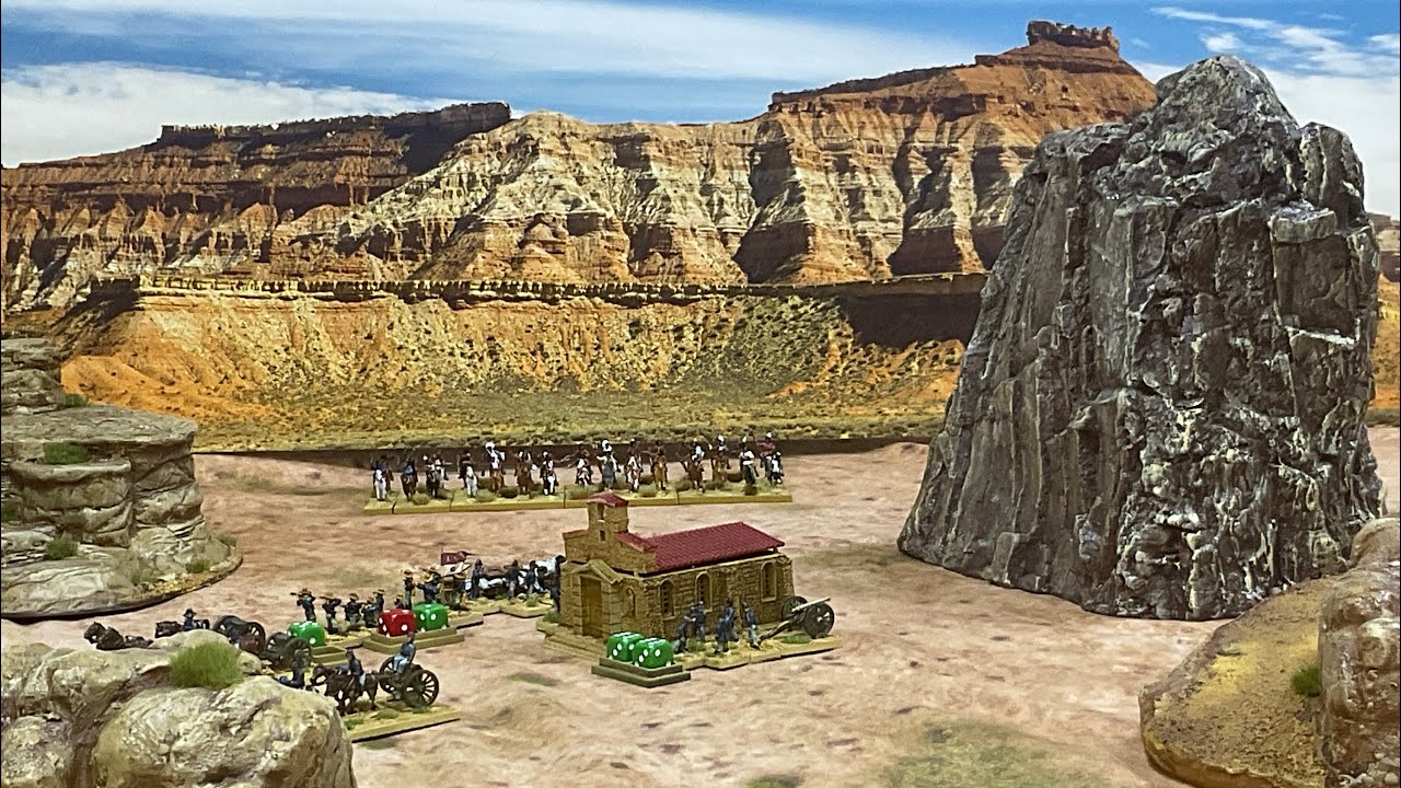 Pony Wars Miniature war game play test for Historicon July 2023