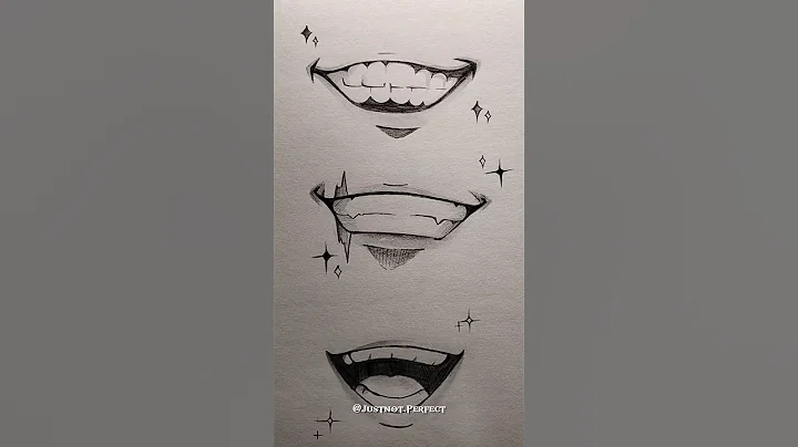 How to draw anime mouth ✨ #shorts #howtodraw #art #anime #drawing #tutorial