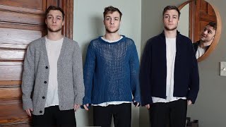 Styling 3 Sweaters (Greg Lauren, Acne Studios)