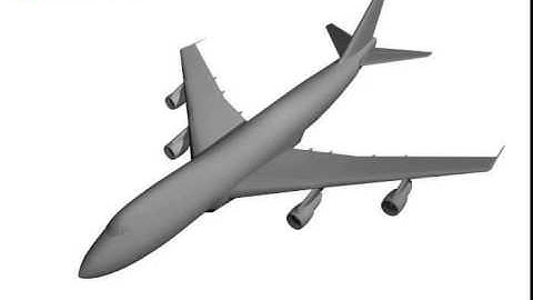 Boeing 747 Aircraft 3D model from CGTrader.com
