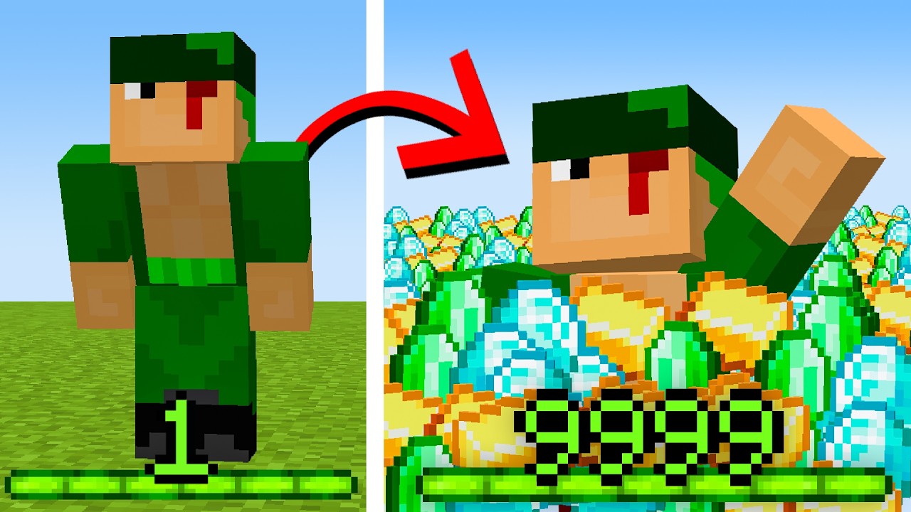 Minecraft, But My XP = My MONEY!