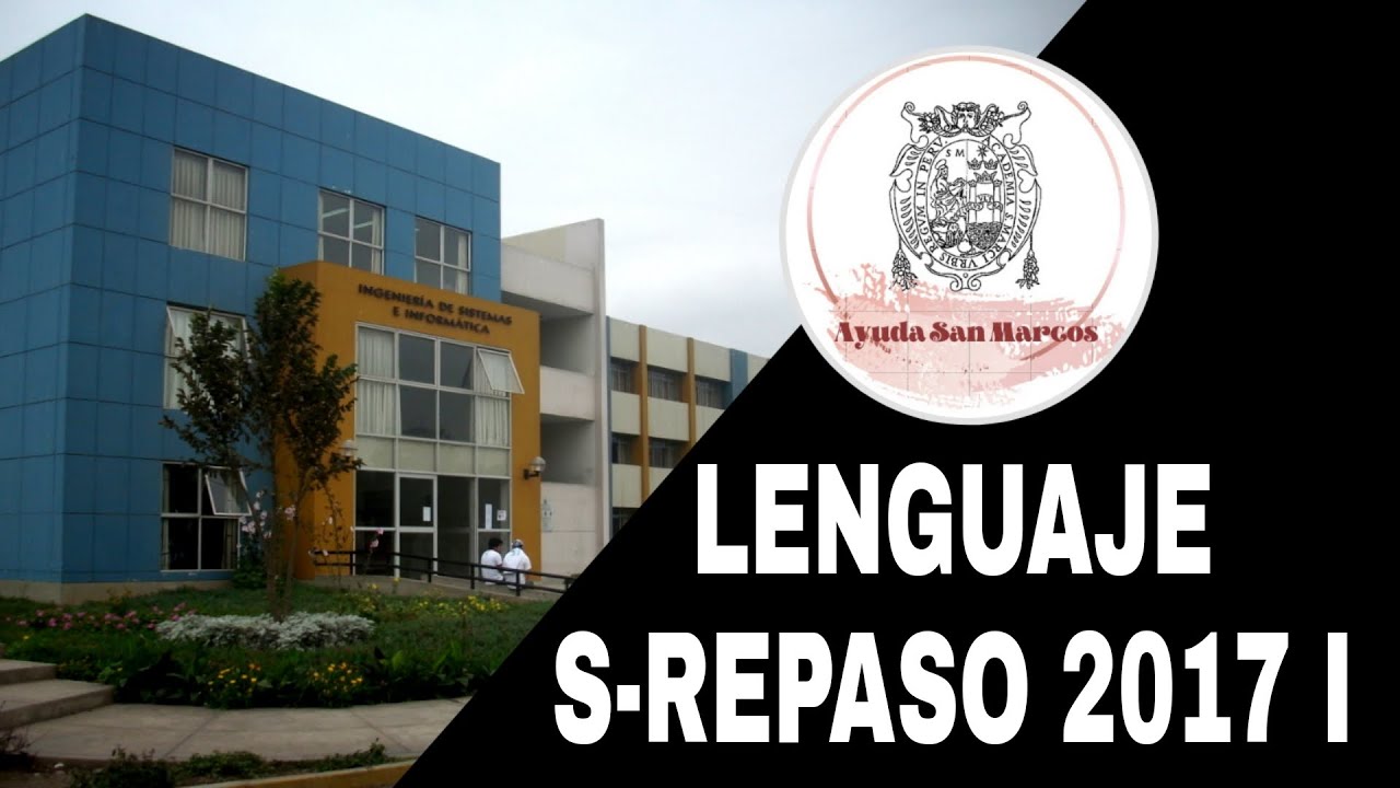 FULL REPASO🚨/LENGUAJE SEMANA 19 PRE SAN MARCOS 2017 I 📚🖥️